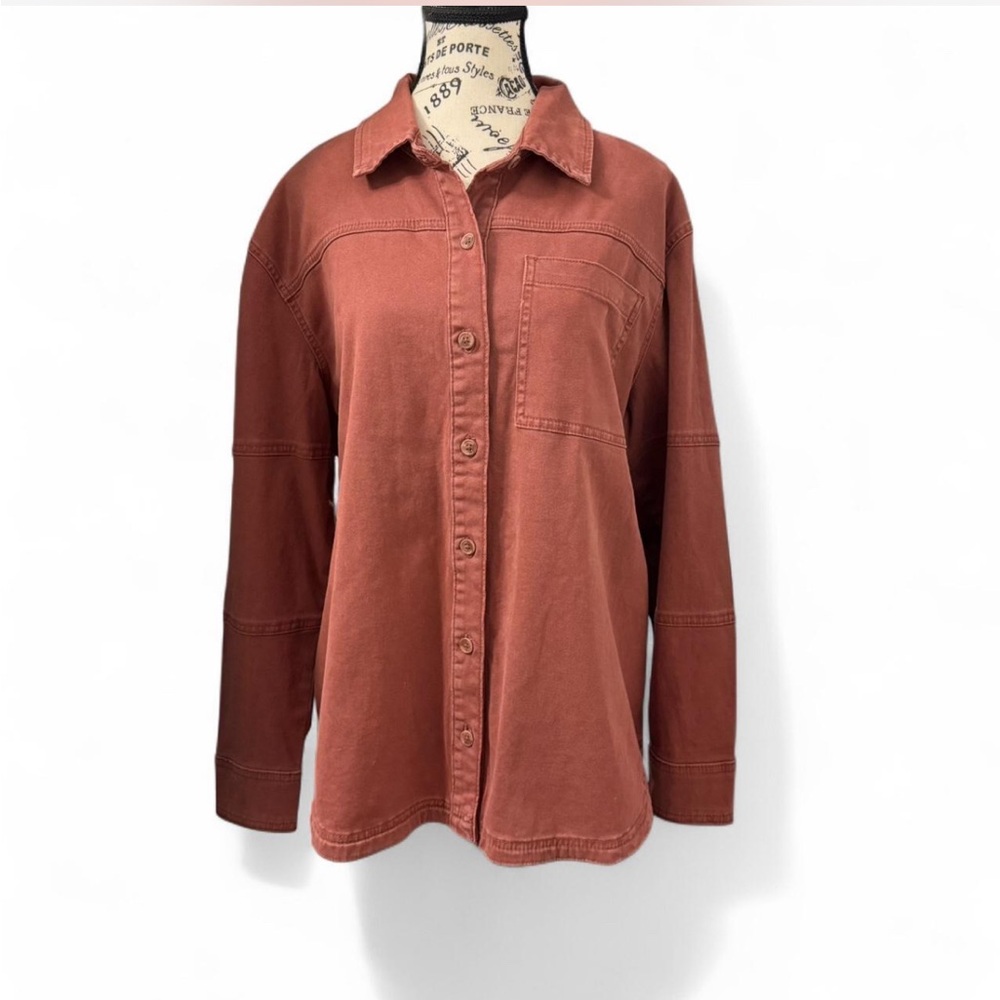 NWT Rust Bagatelle Button-Up Shirt